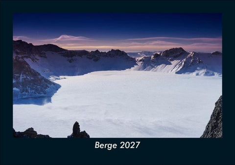 Berge 2027 Fotokalender DIN A5