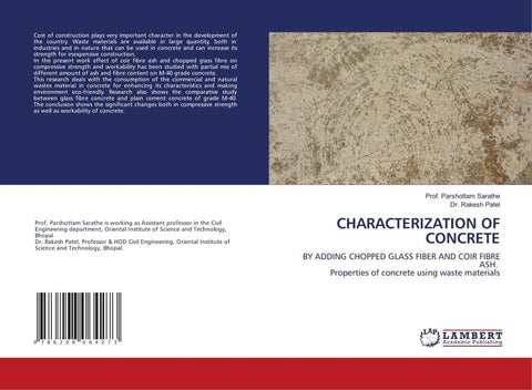 CHARACTERIZATION OF CONCRETE