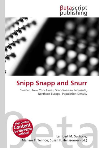 Snipp Snapp and Snurr