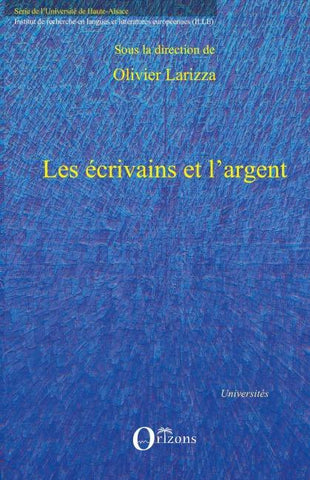 Les écrivains et l'argent