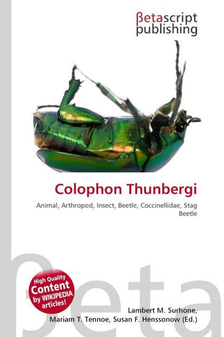 Colophon Thunbergi