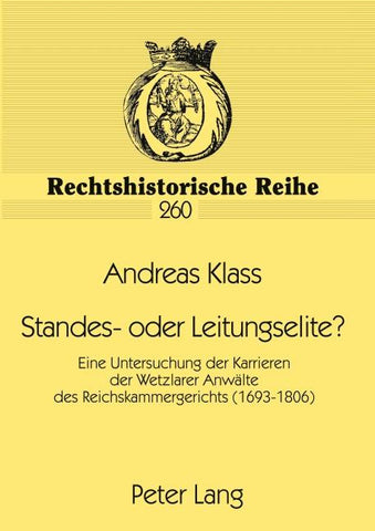 Standes- oder Leistungselite?