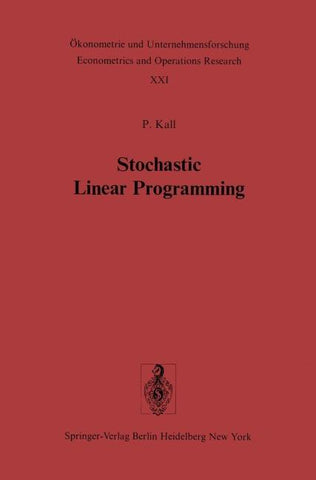 Stochastic Linear Programming