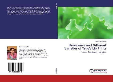 Prevalence and Different Varieties of TypeV Lip Prints
