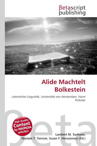 Alide Machtelt Bolkestein