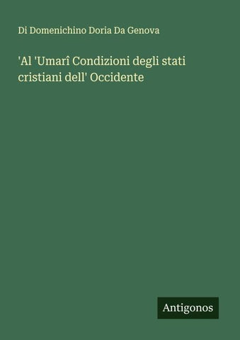 'Al 'Umarî Condizioni degli stati cristiani dell' Occidente