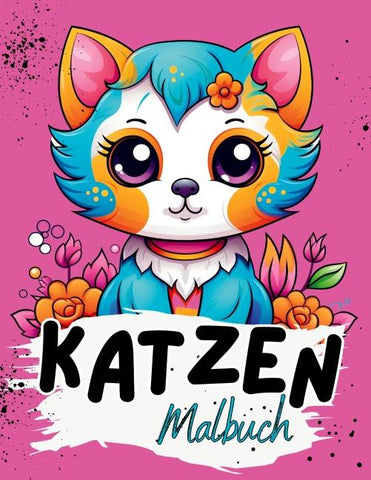 Malbuch Katze