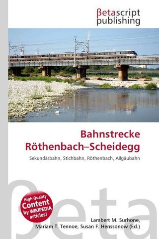 Bahnstrecke Röthenbach-Scheidegg