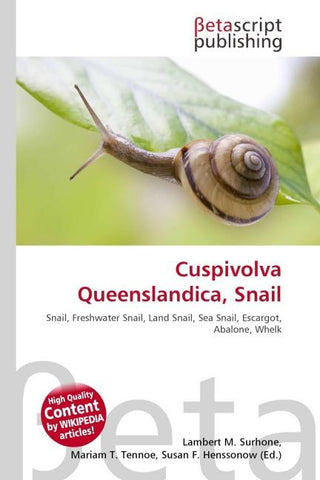 Cuspivolva Queenslandica, Snail
