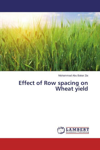 Effect of Row spacing on Wheat yield