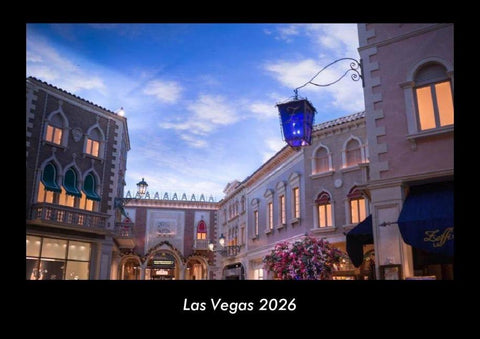 Las Vegas 2026 Fotokalender DIN A3