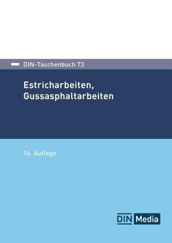DIN-Taschenbuch 73