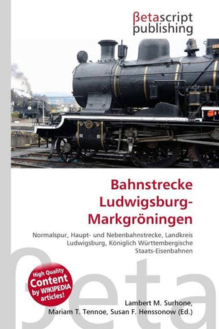 Bahnstrecke Ludwigsburg-Markgröningen