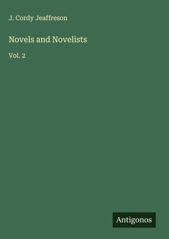 Novels and Novelists