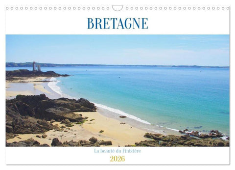 BRETAGNE La beauté du Finistère (Calendrier mural 2026 DIN A3 vertical), CALVENDO calendrier mensuel