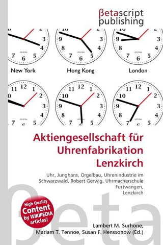Aktiengesellschaft für Uhrenfabrikation Lenzkirch