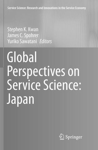 Global Perspectives on Service Science: Japan