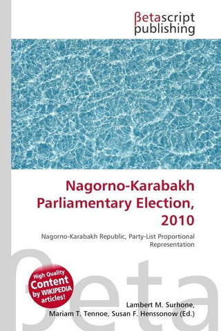 Nagorno-Karabakh Parliamentary Election, 2010