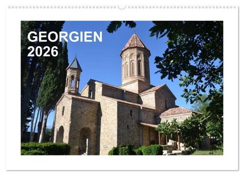 GEORGIEN 2026 (Wandkalender 2026 DIN A2 quer), CALVENDO Monatskalender