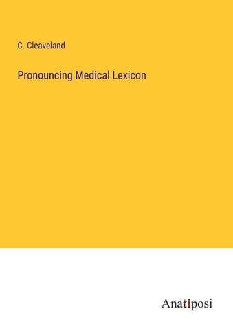 Pronouncing Medical Lexicon
