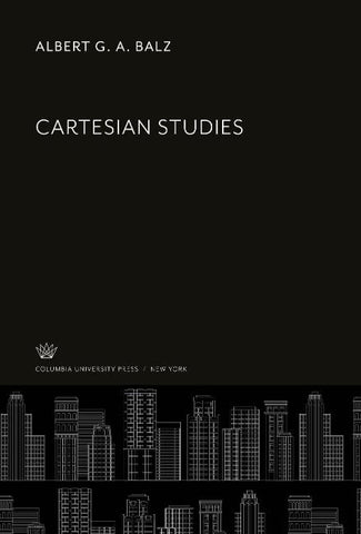 Cartesian Studies