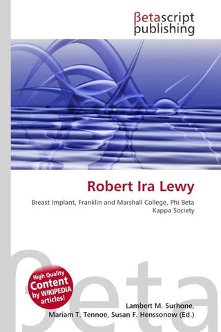 Robert Ira Lewy