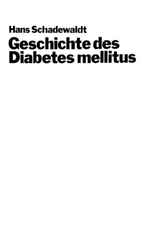Geschichte des Diabetes mellitus