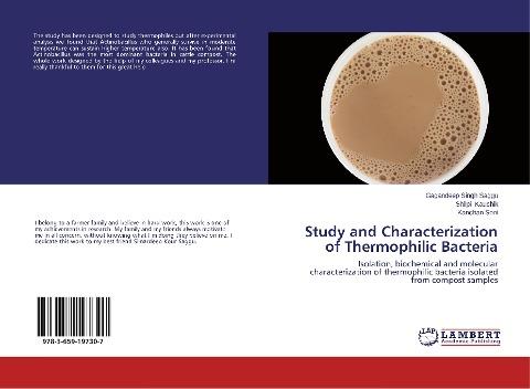 Study and Characterization of Thermophilic Bacteria
