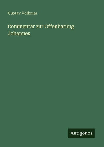 Commentar zur Offenbarung Johannes