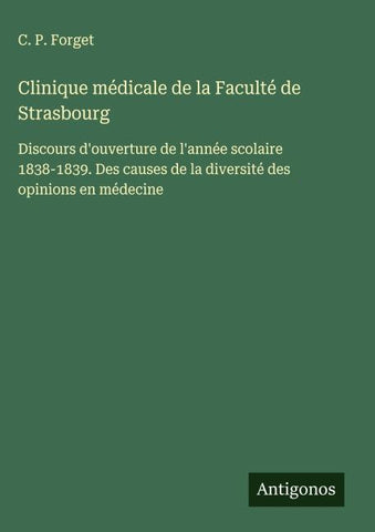 Clinique médicale de la Faculté de Strasbourg