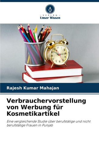 Verbrauchervorstellung von Werbung für Kosmetikartikel