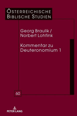 Kommentar zu Deuteronomium 1