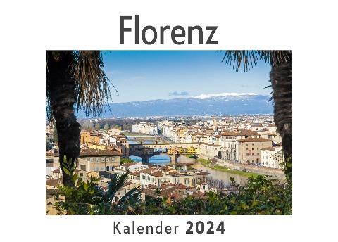 Florenz (Wandkalender 2024, Kalender DIN A4 quer, Monatskalender im Querformat mit Kalendarium, Das perfekte Geschenk)