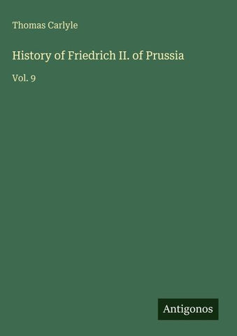 History of Friedrich II. of Prussia
