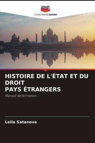 HISTOIRE DE L'ÉTAT ET DU DROIT PAYS ÉTRANGERS