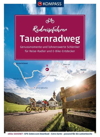 KOMPASS Radreiseführer Tauernradweg