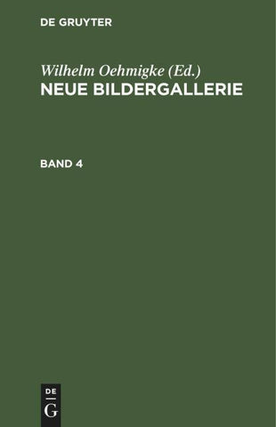 Neue Bildergallerie. Band 4