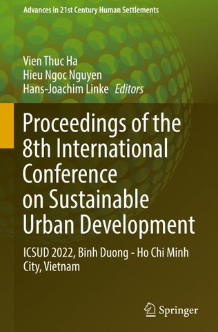 Proceedings of the 8th International Conference on Sustainable Urban Development