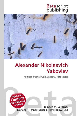 Alexander Nikolaevich Yakovlev