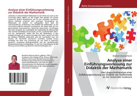 Analyse einer Einführungsvorlesung zur Didaktik der Mathematik