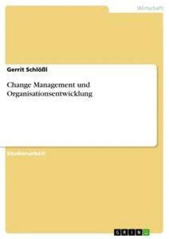 Change Management und Organisationsentwicklung