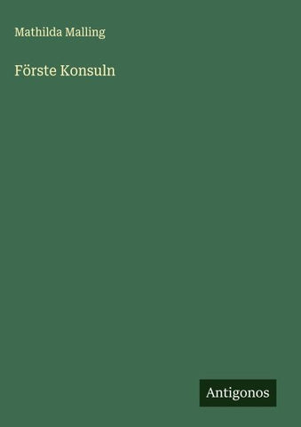 Förste Konsuln