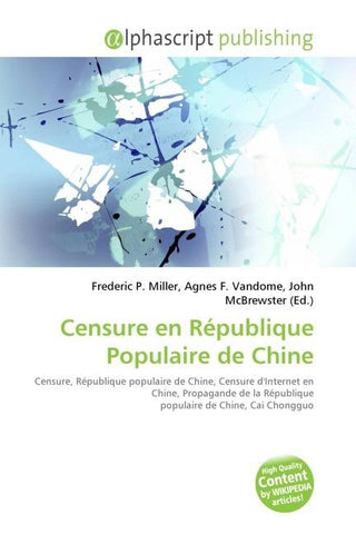 Censure en République Populaire de Chine