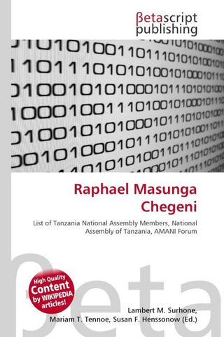 Raphael Masunga Chegeni