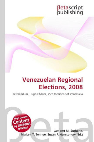 Venezuelan Regional Elections, 2008