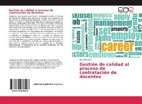 Gestión de calidad al proceso de contratación de docentes