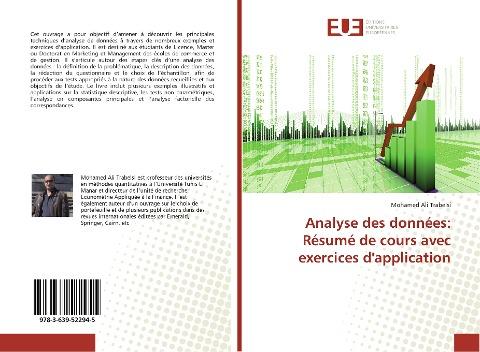 Analyse des données: Résumé de cours avec exercices d'application