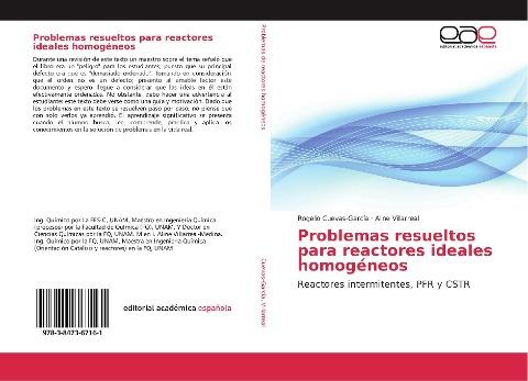 Problemas resueltos para reactores ideales homogéneos