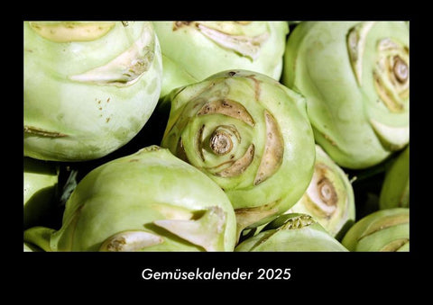 Gemüsekalender 2025 Fotokalender DIN A3