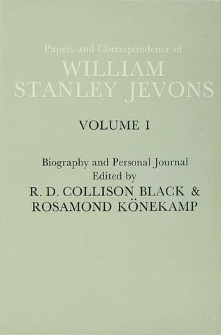 Papers and Correspondence of William Stanley Jevons